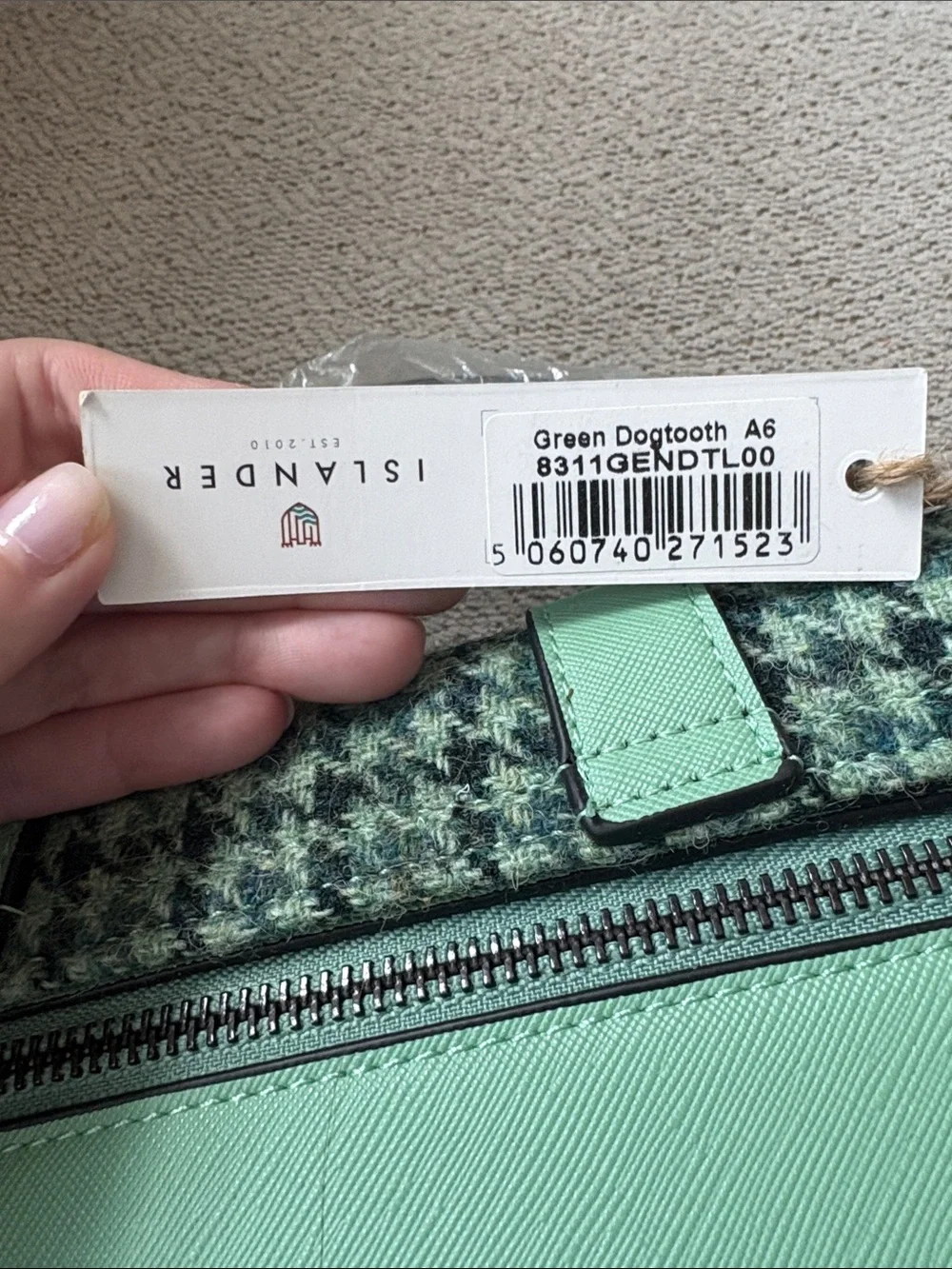 Islander Mini Satchel with Harris Tweed